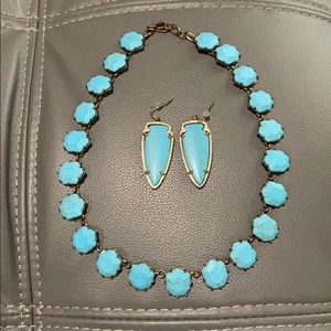 Kendra Scott necklace & earrings!